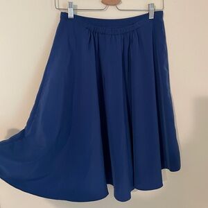 Banana Republic Navy A Line Skirt 0